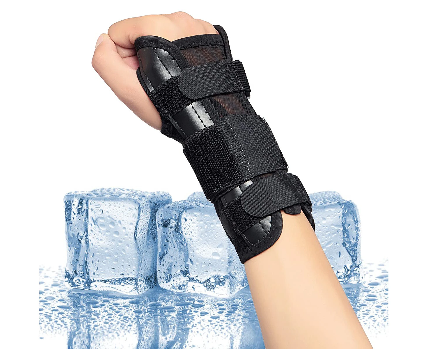 Carpal Tunnel Wrist Brace Support,  Night Sleep Wrist Support, Arm Compression Hand Support for Injuries