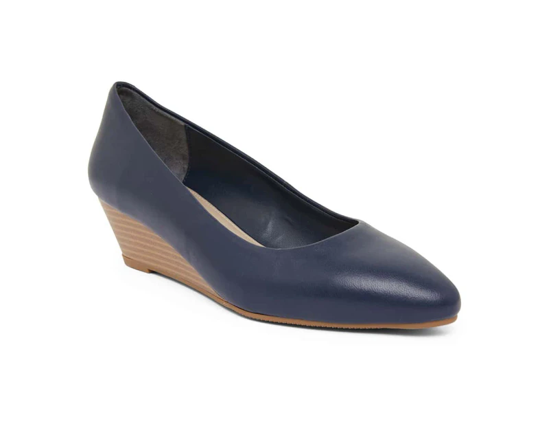 Womens Footwear Sandler Henry Navy Glove Pump