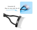 2pc Eyelash Comb Lash Separator Mascara Lift Curl Metal Brush Beauty Makeup Tool