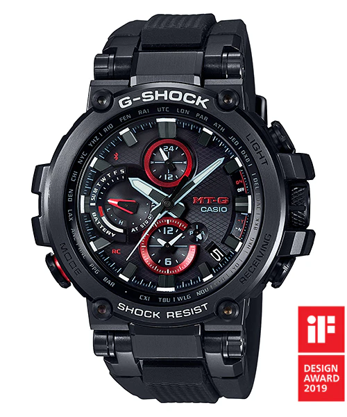 G-Shock MTGB1000B-1A Advanced Shock-Resistant Black Resin Band Watch