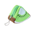 Cute Fruit Coin Purse Plush Zipper Coin Wallet Women's Wallet Change Purse Key Earphone Pouch-shape-orange