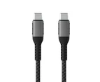 Convenient Data Cable Portable PD 100W Type-C to Type-C - Black