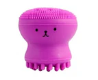 Cute Silicone Pore Cleanser, Exfoliator, and Massager with Sponge