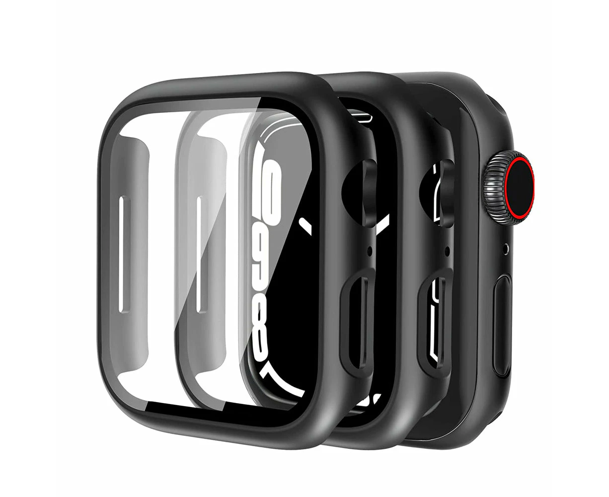 PC-Tempered Glass Case / Screen Protector for Apple Watch 41mm