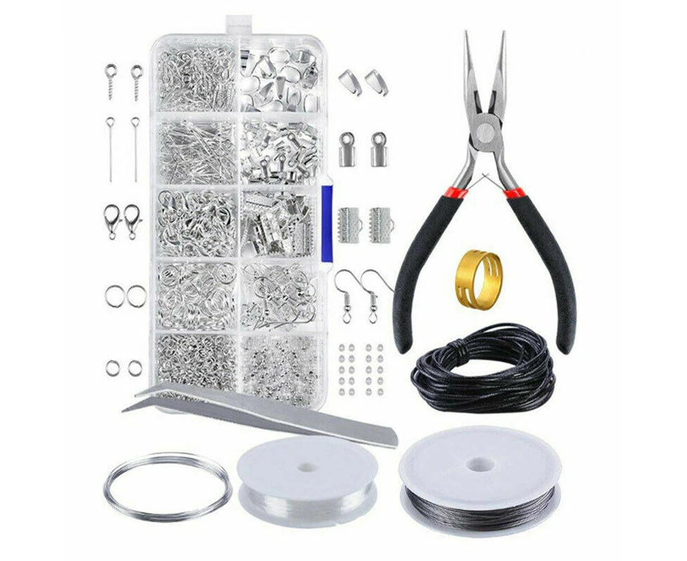 Wire Jewelry Making Starter Kit DIY Findings Sterling Repair Tool Supplies Craft