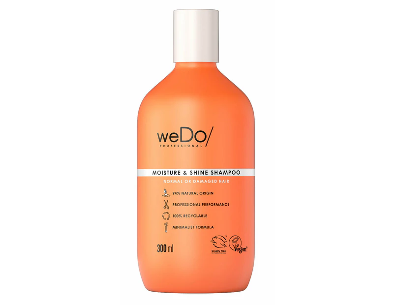 3 x weDo/ Professional Moisture & Shine Shampoo - 100ml