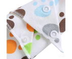 Baby Saliva Towel Baby Cotton Triangle Towel Child Newborn Child Bib (5pcs, Multicolor)