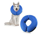 Dog Cone After Surgery, Protective Inflatable Collar, Blow Up Dog Collar, Pet Recovery Collar for Dogs and Cats Soft ST-5 S