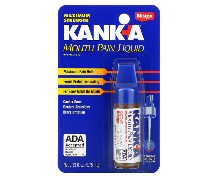 Kank-A, Mouth Pain Liquid, 0.33 fl oz (9.75 ml)