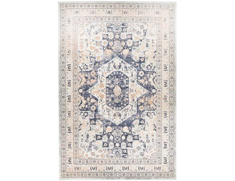 Cheapest Rugs Online Providence Faded Blue Rug