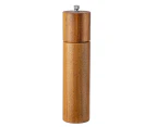 Wooden Salt and Pepper Grinder Set - Acacia Wood Pepper Mill & Salt Grinder with Adjustable Coarseness 8 inch brief bag