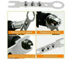 Rivet Gun Adaptor Cordless Drill Electric Nut Riveting Riveter Insert Tool