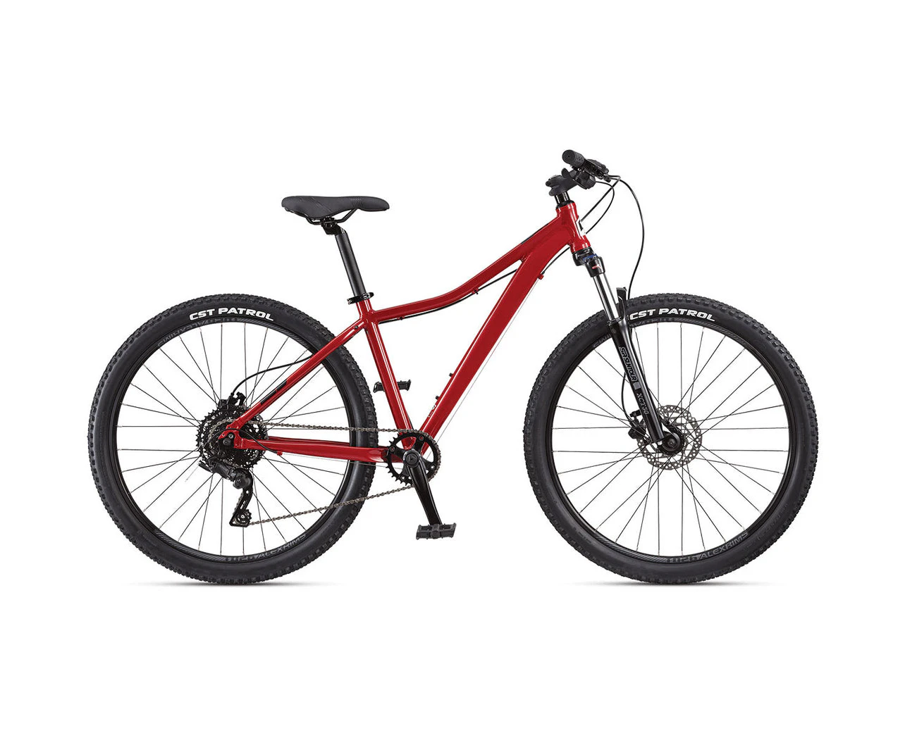 Breakout Ladies Hardtail Mountain Bike 9 Speed microSHIFT Advent 27.5*14  - Dark Red