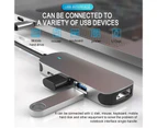 Buutrh Practical USB Docking Stand 4 in 1 Type-C to 4K