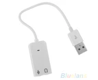 Buutrh External USB 2.0 3D Virtual Card Adapter for PC Desktop