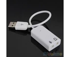 Buutrh External USB 2.0 3D Virtual Card Adapter for PC Desktop