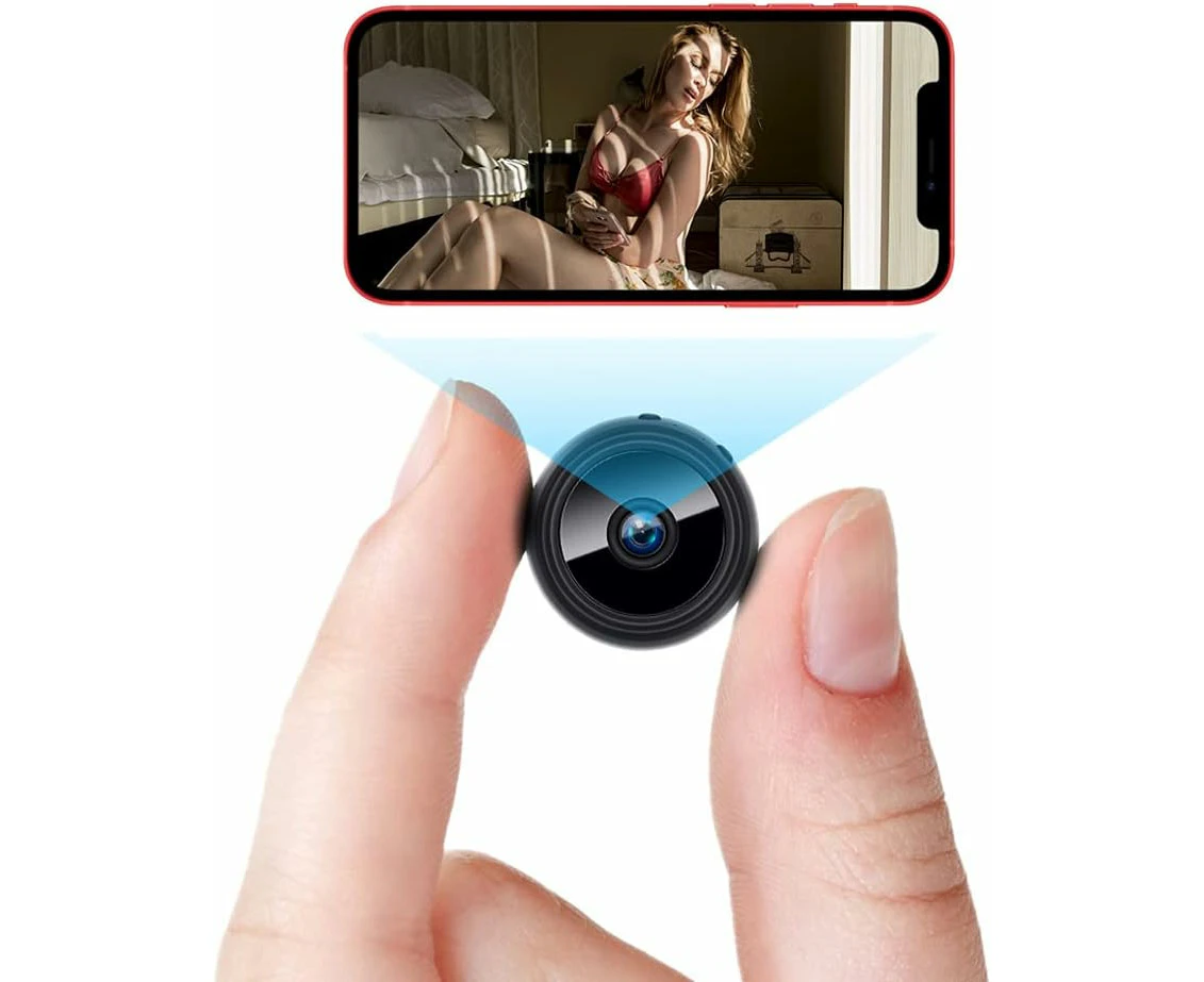 Wireless Security Wifi Camera Mini Small Camera Ip Camera Smart Home Night Virsion Magnetic Camcorder Surveillance,Card Direct Recording, 150°Wide Angle