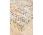 Cheapest Rugs Online Legacy in Blue and Multi Coloured Rug