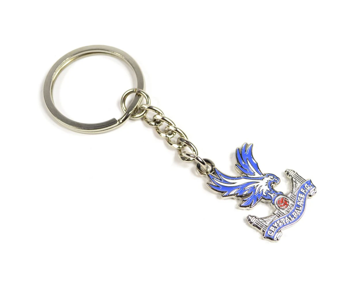 Crystal Palace FC Crest Keyring (Blue/White) - BS3893