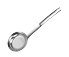 Hanging Oil Strainers Ladle Ergonomic Handle Fine Mesh Filter Spoons Stainless Steel Material for Easy and Safe Frying-Size-M