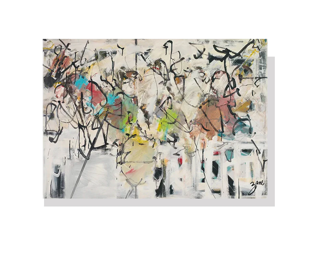 Abstract White Dream Unframed Poster Only