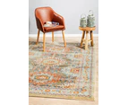 Cheapest Rugs Online Legacy in Blue and Multi Coloured Rug