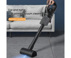Buutrh Practical Car Vacuum Cleaner Safe USB Charging Car VacuumBlack-