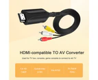 Buutrh Safe Video Adapter USB Powered HDMI-compatible to AV