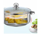 3 Tier Stainless Steel Steamer Meat Vegetable Cooking Steam Pot Kitchen Tool