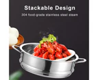Vegetable Steamer Multiple Layers Steamer Home Supply-L