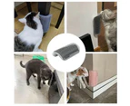 Pet Cat Self Massage Brush Comb Scratcher Wall Corner Self Groomer Grooming Toys - Pink