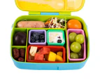 Lunch Box Salad Dressing Containers Reusable BPA-Free Leak-proof with Lid Microwave-safe Silicone Containers - Red