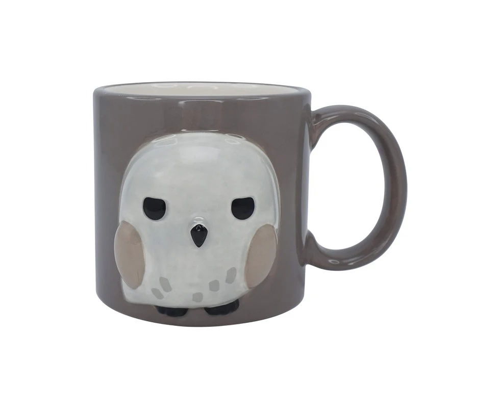 Harry Potter Half Moon Bay Mug - Hedwig Owl - 3D Mug - 350ml - Work Mug - Kawaii Mug Cups - MKTP