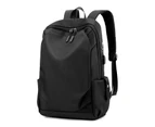 Sport Backpacks Casual Travel Daypack Laptop Backpack 15.6" College School Bookbag-Black