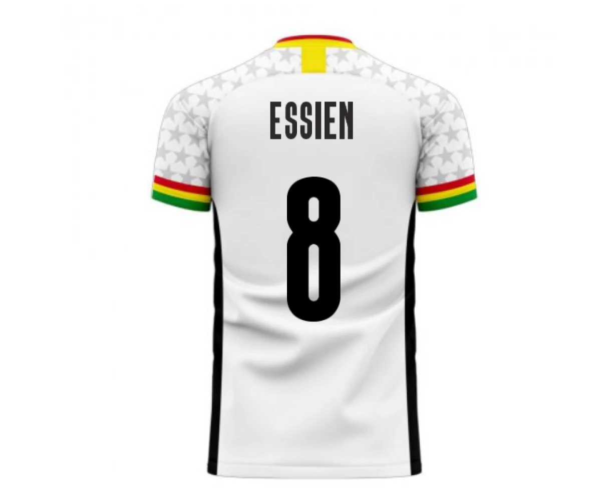 Ghana 2023-2024 Home Concept Football Kit (Libero) (ESSIEN 8)