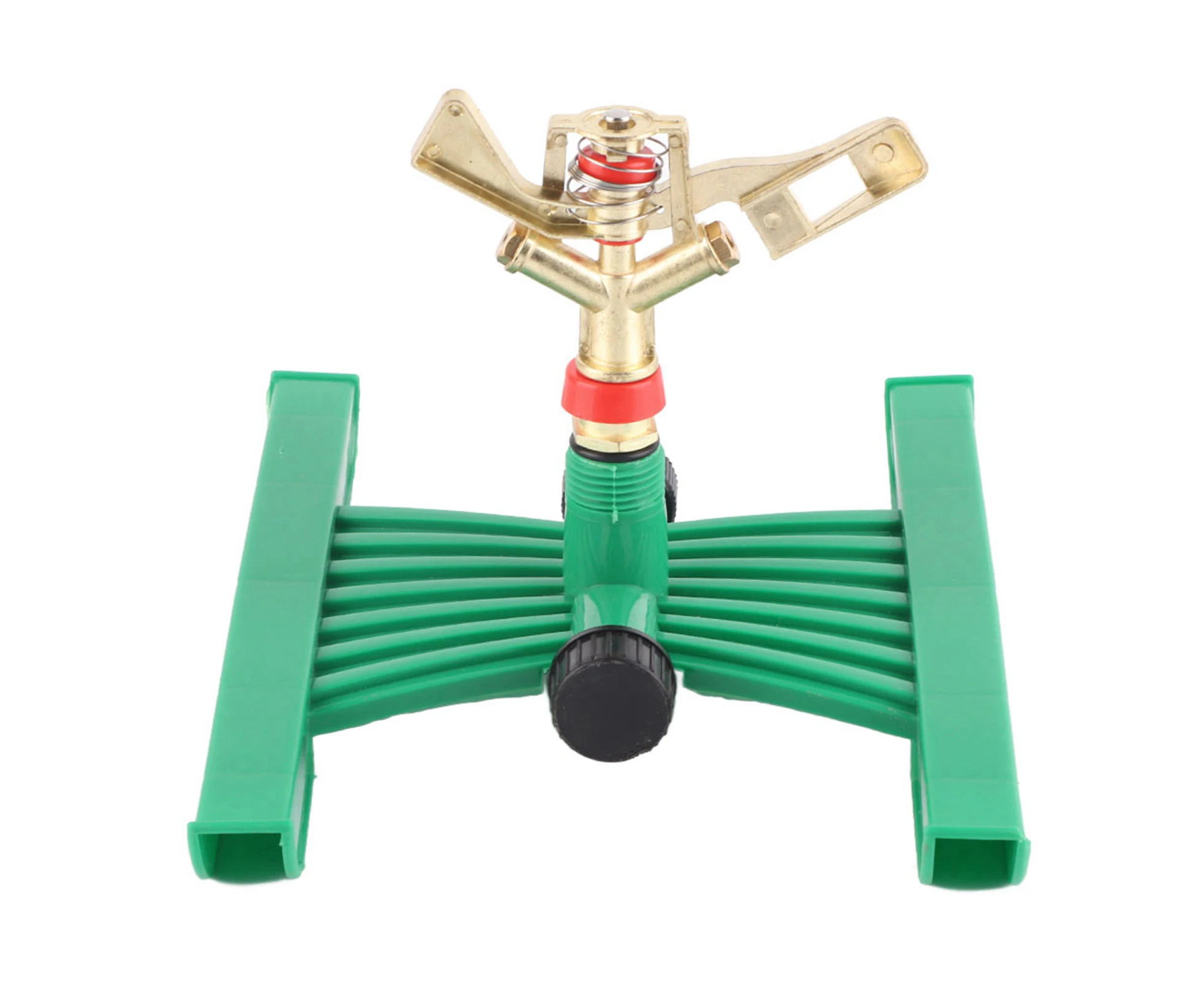 360 Degree Automatic Rotating Sprinkler With Base For Garden Lawn Irrigation System Watering Tool