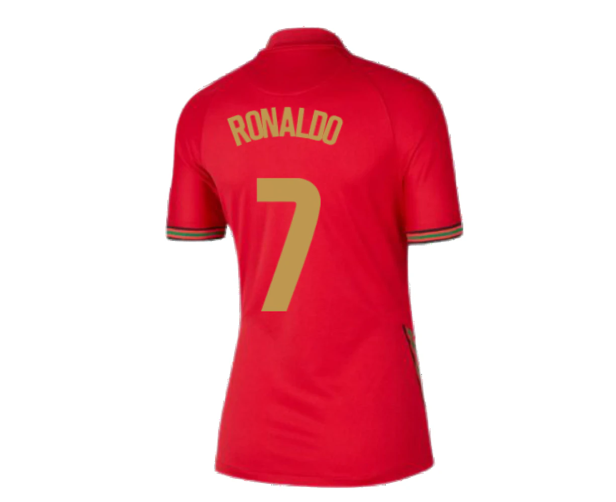 2020-2021 Portugal Home Nike Womens Shirt (RONALDO 7)