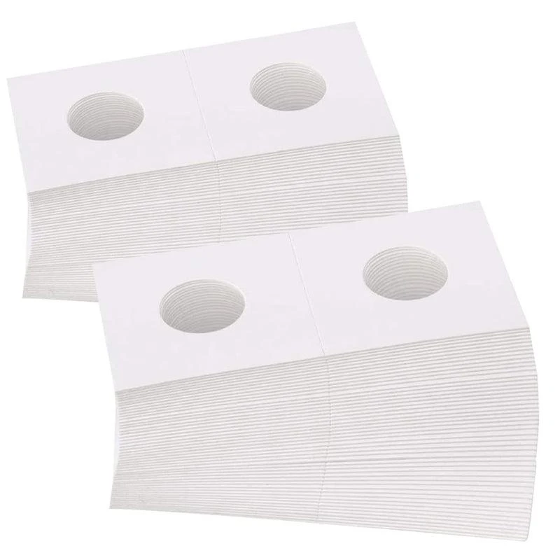 100PCS 35MM 2"x 2" Cardboard Coin Holders for Coin Protection