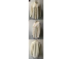 Women's Jacket Long Sleeve Lapel Jacket Tops Button Fall Cardigan Outwear-Light green