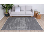 Cheapest Rugs Online Rustic Distressed 2 In 1 Reversible In Grey Rug