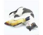 33Pcs Lovely Pet Cat Toys Bulk Buy Kitten Toy Rod Fur Mice Bells Balls Catnip
