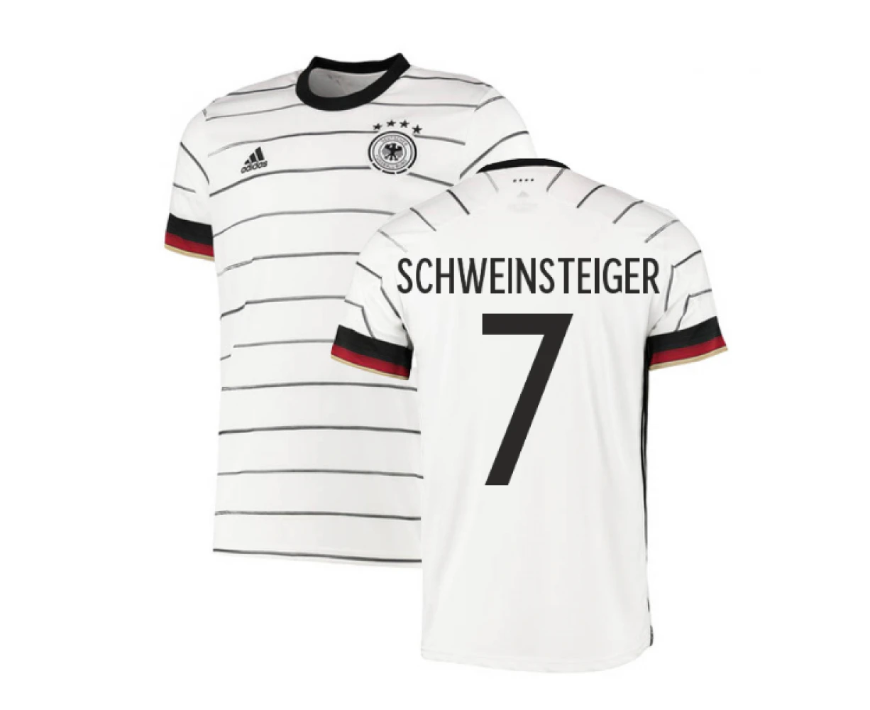 2020-2021 Germany Home Adidas Football Shirt (SCHWEINSTEIGER 7)