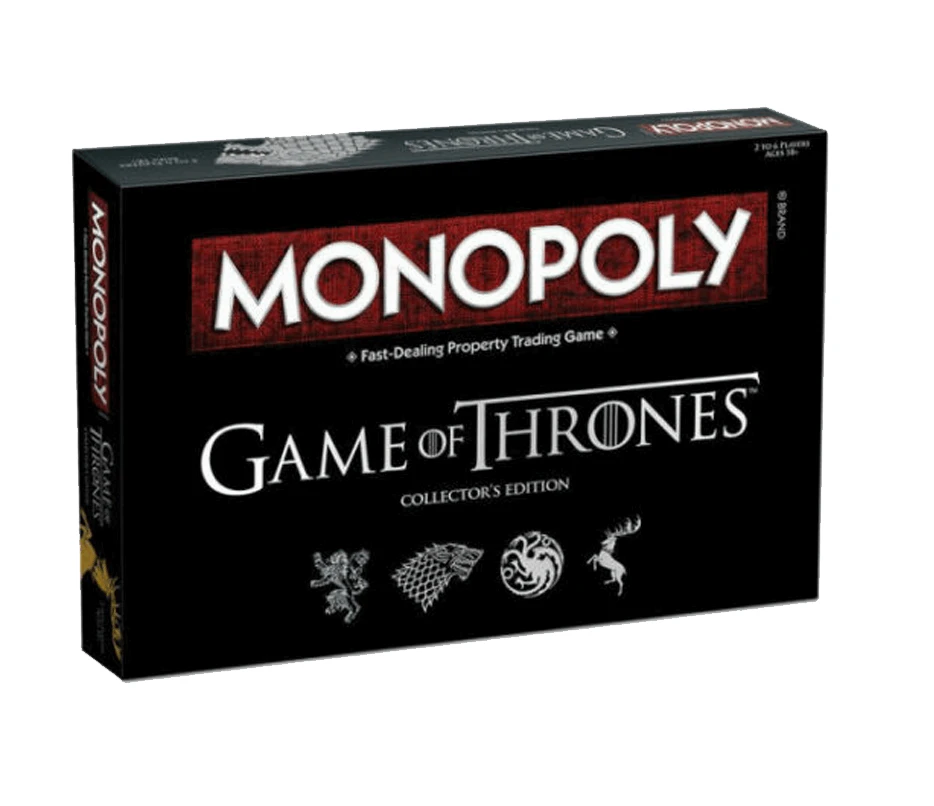 Monopoly Game Of Thrones - Fast-Dealing Property Trading Game - Board Games