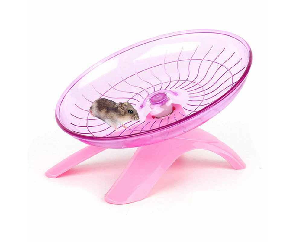 ViviPet Hamster Silent Running Exercise Wheel Small Pet Toy-Pink