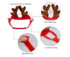 -s-Christmas Pet Scarf Hat Cat Dog Headwear Scarf Pet Hair Band Scarf Christmas Costume