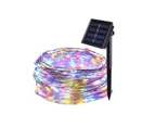 Waterproof Outdoor Solar LED Strip Mini Light - Yellow