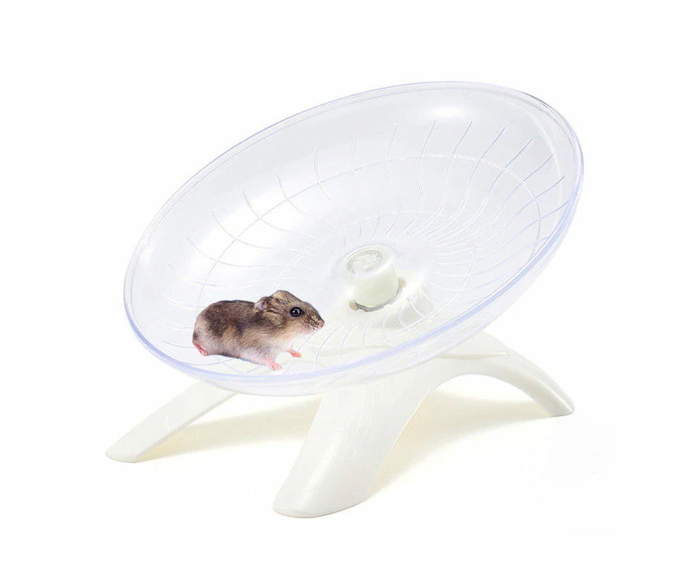 ViviPet Hamster Silent Running Exercise Wheel Small Pet Toy-White