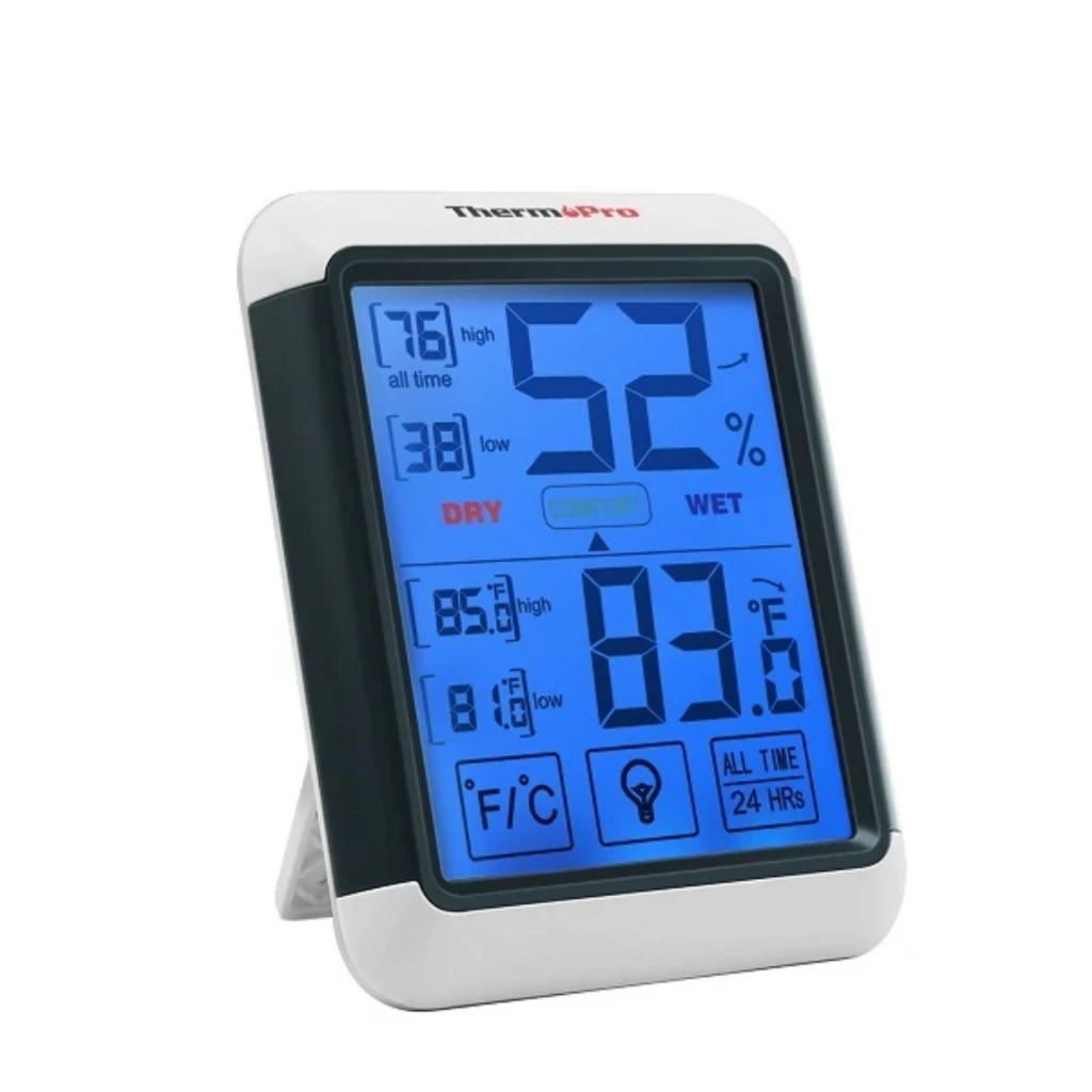 Thermopro TP55 Digital  Indoor Thermometer with Touch screen Hygrometer