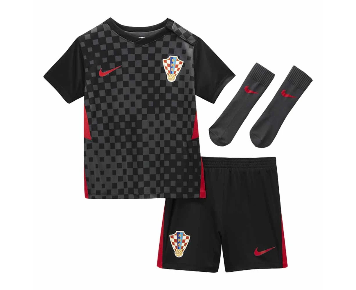 2020-2021 Croatia Little Boys Away Mini Kit