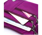 Multi Pocket Larger Capacity Waterproof Nylon Shoulder Bag For Women